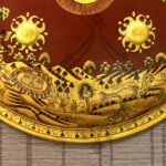 shield with painting