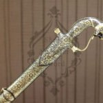 indian silver wedding sword