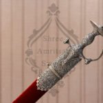 Engraved Indian Sword Hilt