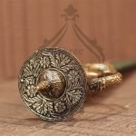 straight sword pommel disk