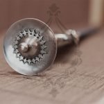 Small sword pommel disk