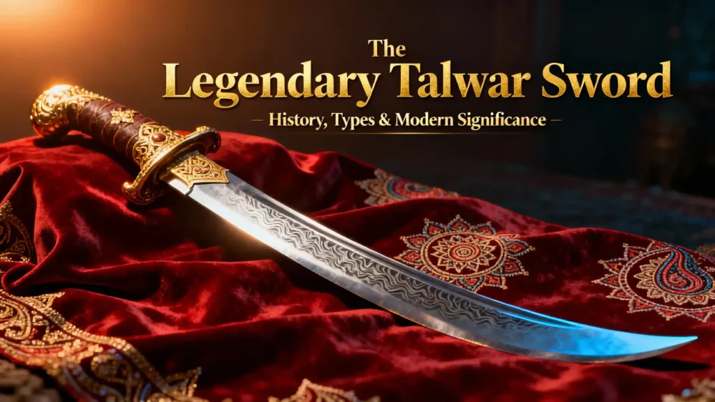 The legendary talwar sword