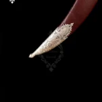 silver koftgari dagger chape