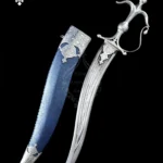Silver Khanjali Scabard With Blade