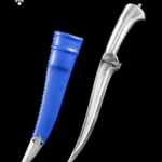 Blue khanjar Scabbard with blade