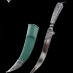 Indian Khanjar scabbard with blade