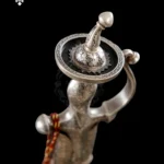 Silver Kofatgari sword hilt