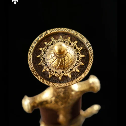 Sosun Patta 3 engraved-indian-sword-pommel disc