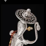 silver rajput sword