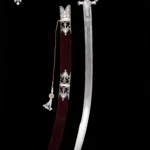 silver rajput sword